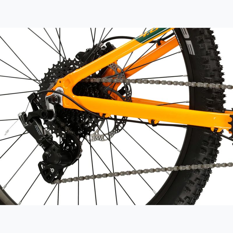 Bicicletă pentru copii KROSS Level Jr 4.0 orange/green/gloss 8