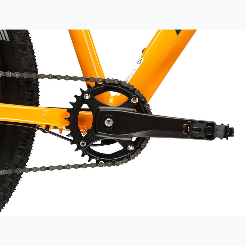 Bicicletă pentru copii KROSS Level Jr 4.0 orange/green/gloss 10
