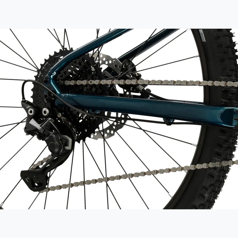 Bicicletă pentru tineret KROSS Level Jr 5.0 turquoise/orange/gloss 8