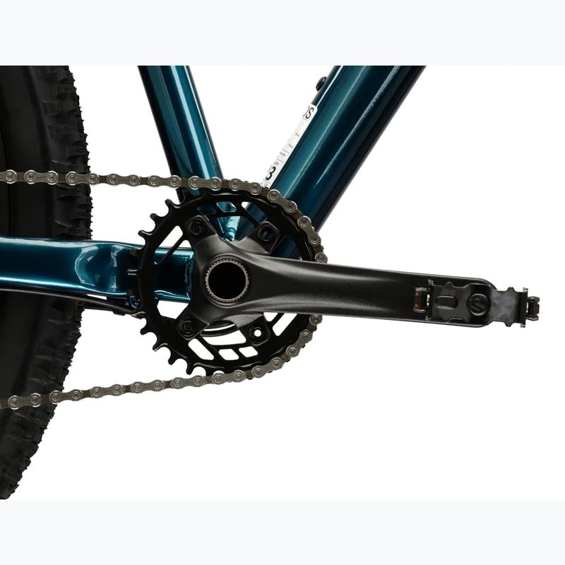 Bicicletă pentru tineret KROSS Level Jr 5.0 turquoise/orange/gloss 10
