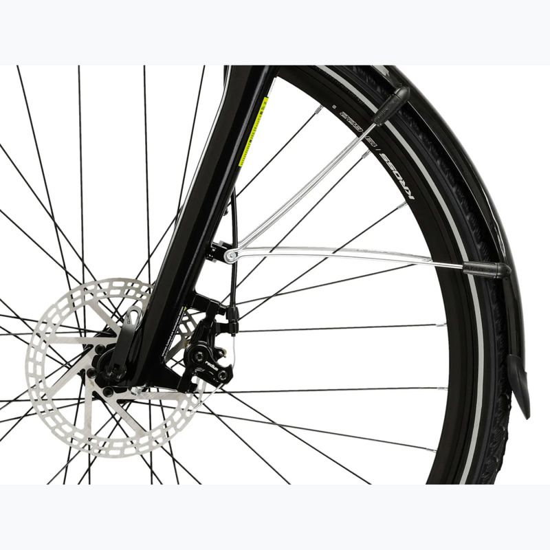 Bicicletă de trekking pentru bărbați KROSS Trans 3.0 green/silver/gloss 7