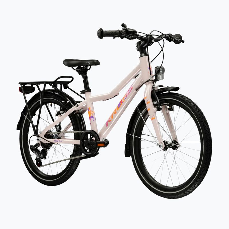 Bicicletă pentru copii KROSS Lea Mini 3.0 Eq W pink/pink/gloss 2