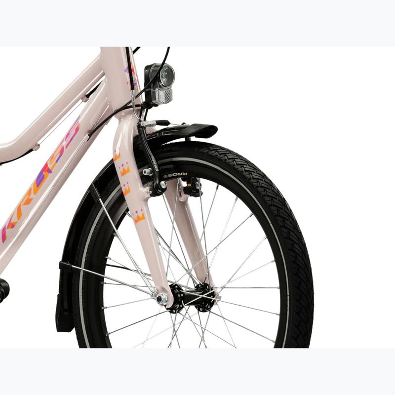 Bicicletă pentru copii KROSS Lea Mini 3.0 Eq W pink/pink/gloss 5