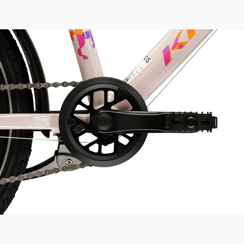 Bicicletă pentru copii KROSS Lea Mini 3.0 Eq W pink/pink/gloss 9