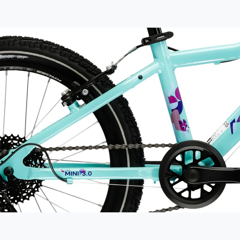 Bicicletă pentru copii KROSS Lea Mini 3.0 In marine/purple/gloss 10