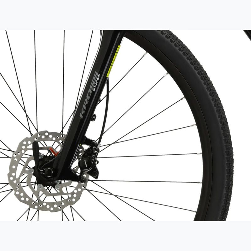 Bicicletă cross pentru femei KROSS Evado 7.0 In black/purple/gloss 7