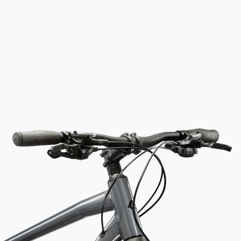 Bicicletă cross KROSS Evado 5.0 grey/black/gloss 4
