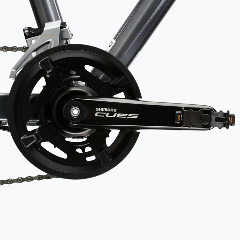 Bicicletă cross pentru femei KROSS Evado 5.0 In grey/blue/gloss 10