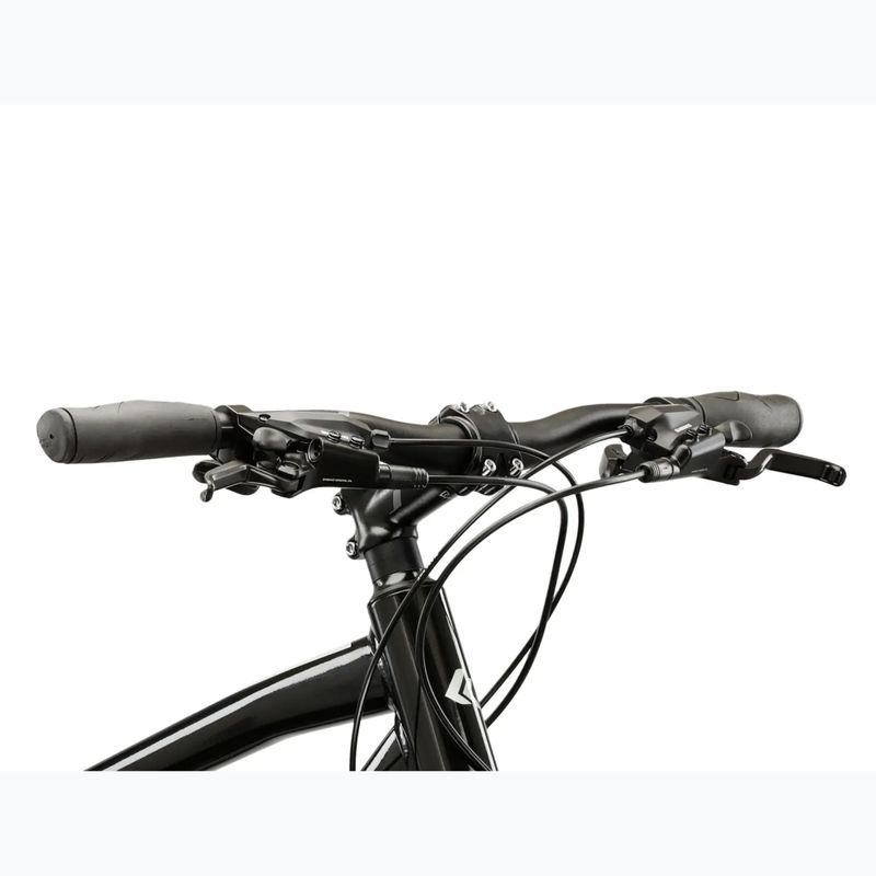 Bicicletă cross KROSS Evado 4.0 black/silver 4