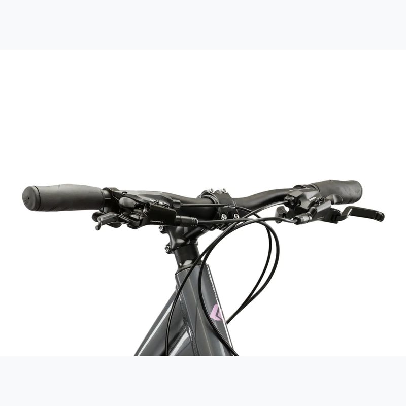 Bicicletă cross pentru femei KROSS Evado 4.0 In grey/pink/gloss 4