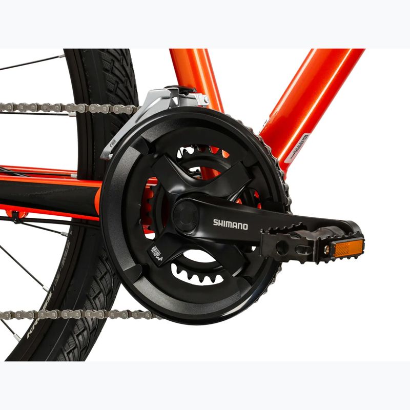 Bicicletă cross KROSS Evado 3.0 orange/black/gloss 9