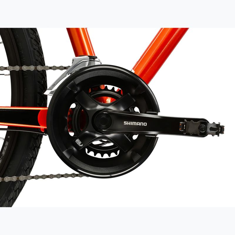 Bicicletă cross KROSS Evado 3.0 orange/black/gloss 10