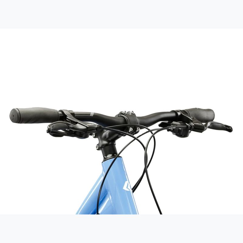 Bicicletă cross pentru femei KROSS Evado 3.0 In blue/white/gloss 4