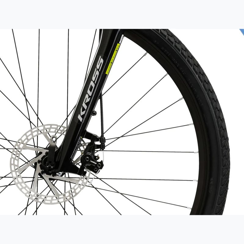 Bicicletă cross pentru femei KROSS Evado 3.0 In blue/white/gloss 7