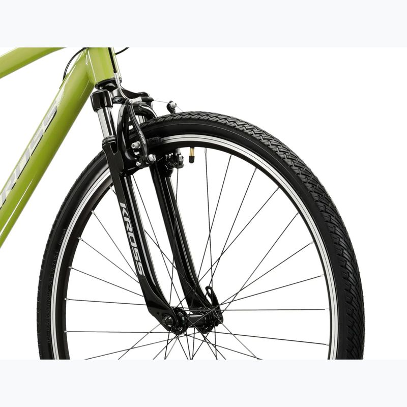 Bicicletă cross KROSS Evado 2.0 khaki/black/gloss 5