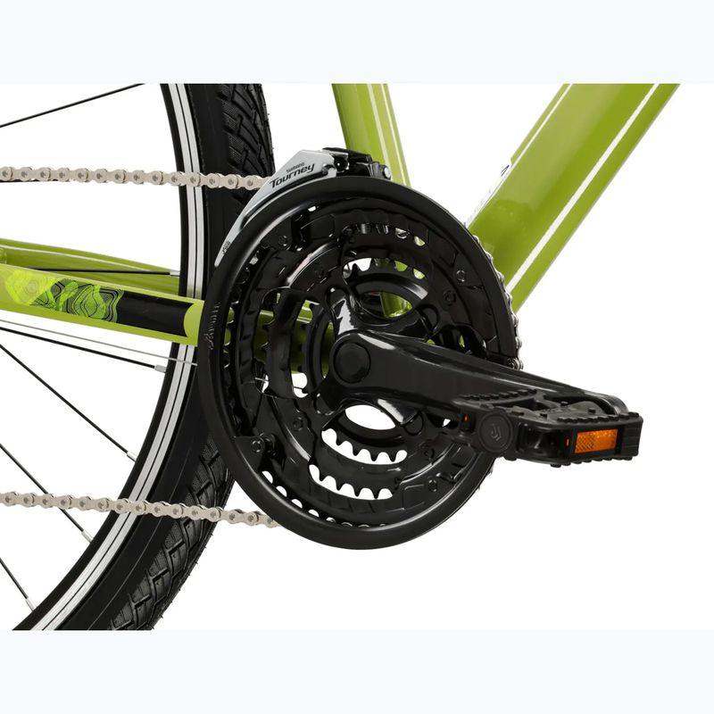 Bicicletă cross KROSS Evado 2.0 khaki/black/gloss 8