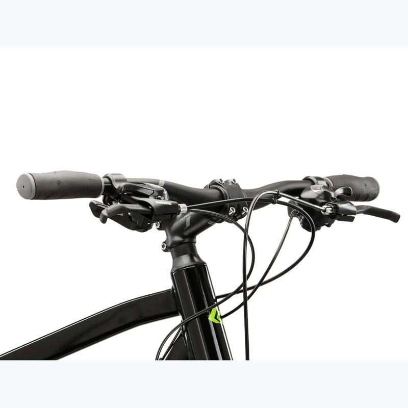 Bicicletă cross KROSS Evado 2.0 black/green/gloss 4