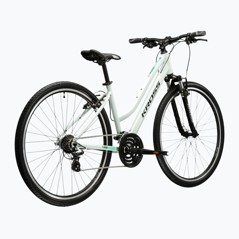 Bicicletă cross pentru femei KROSS Evado 2.0 In mint/black/gloss 3