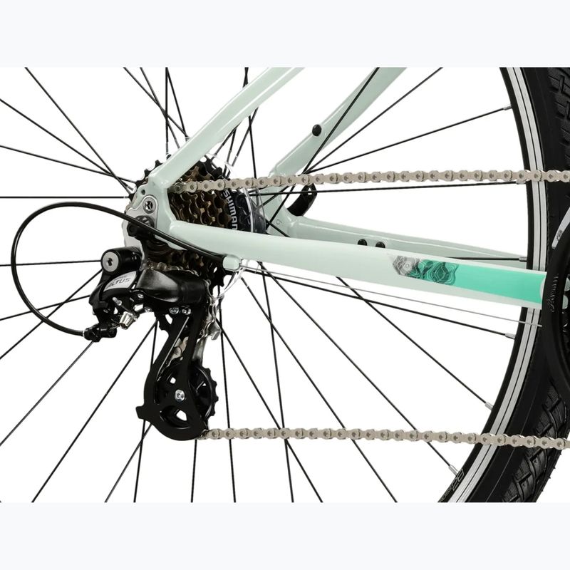 Bicicletă cross pentru femei KROSS Evado 2.0 In mint/black/gloss 7