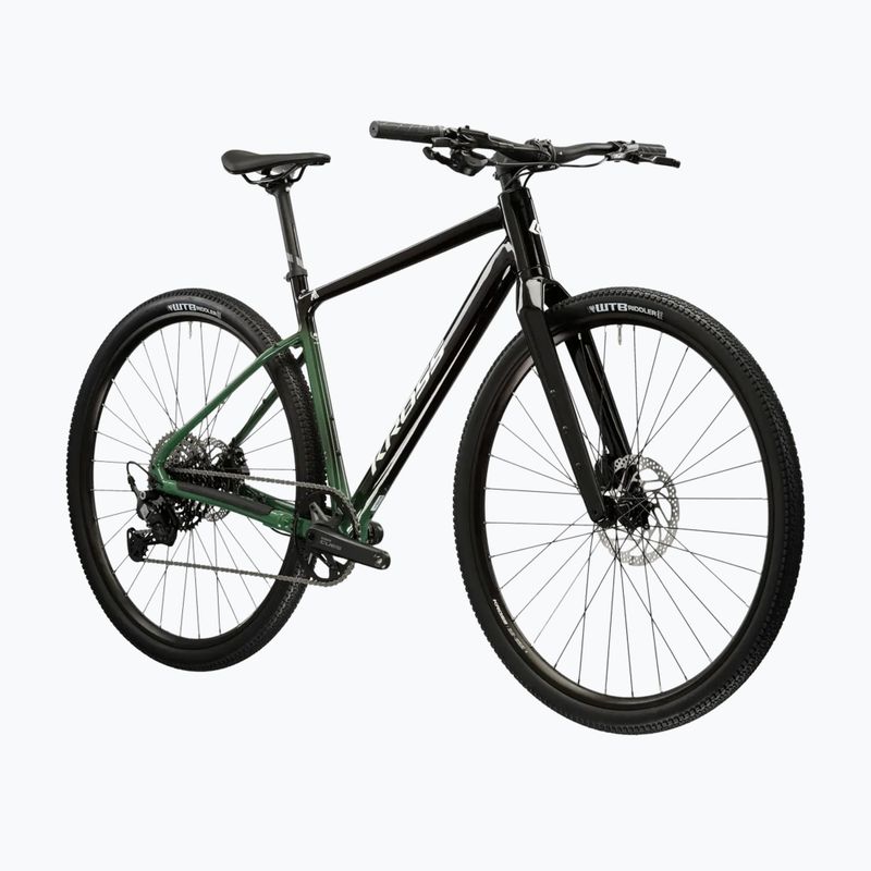 Bicicletă gravel KROSS Esker FL black/green/gloss 2