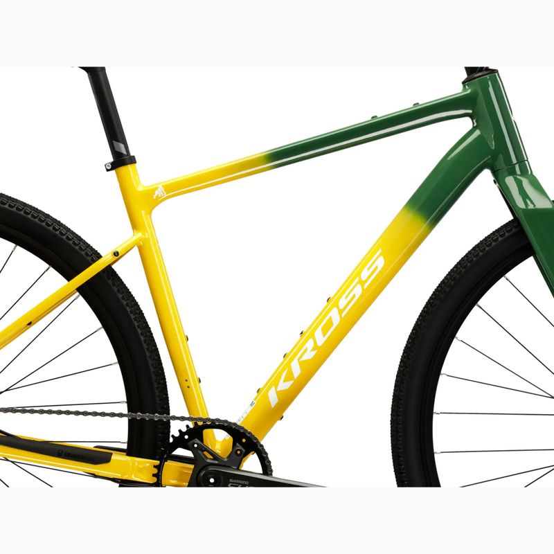 Bicicletă gravel KROSS Esker FL green/yellow/gloss 11