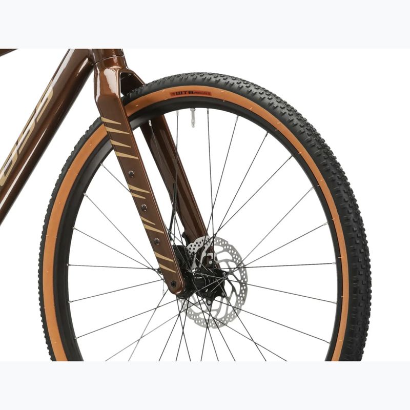 Bicicletă gravel KROSS Esker 2.0 brown/beige/gloss 6