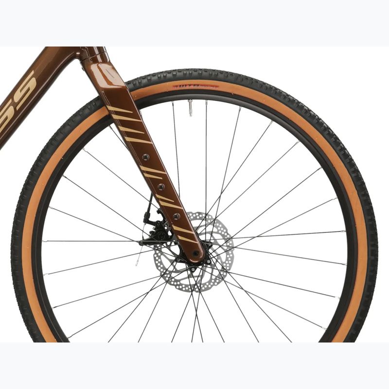 Bicicletă gravel KROSS Esker 2.0 brown/beige/gloss 7