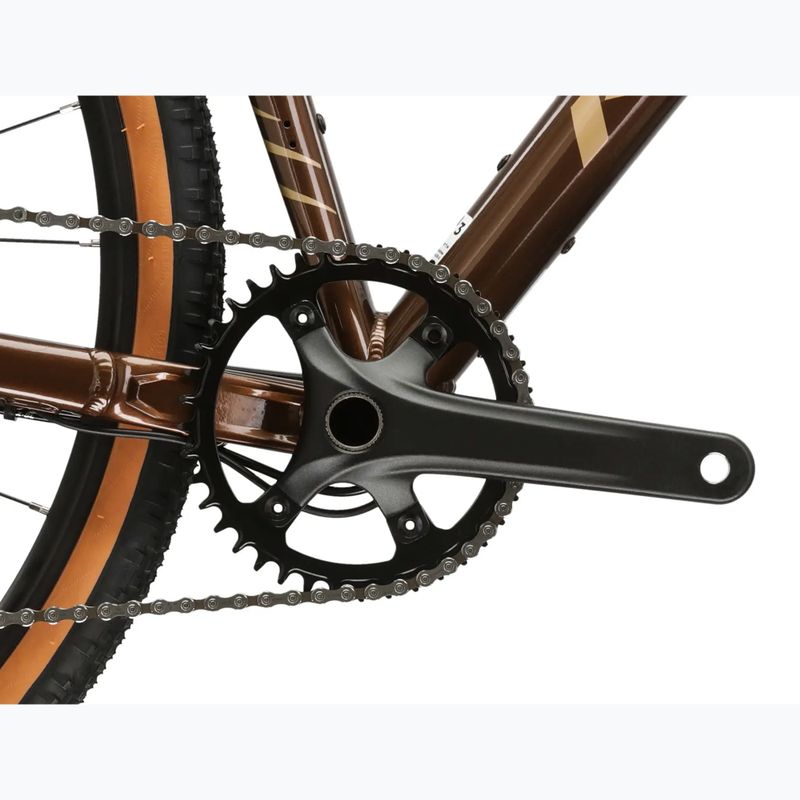 Bicicletă gravel KROSS Esker 2.0 brown/beige/gloss 11