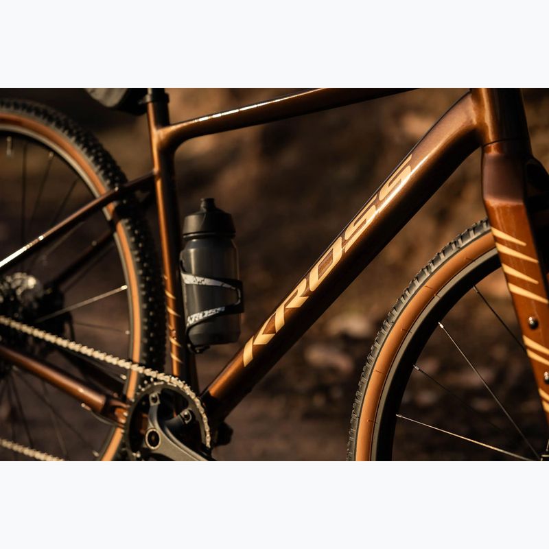 Bicicletă gravel KROSS Esker 2.0 brown/beige/gloss 17