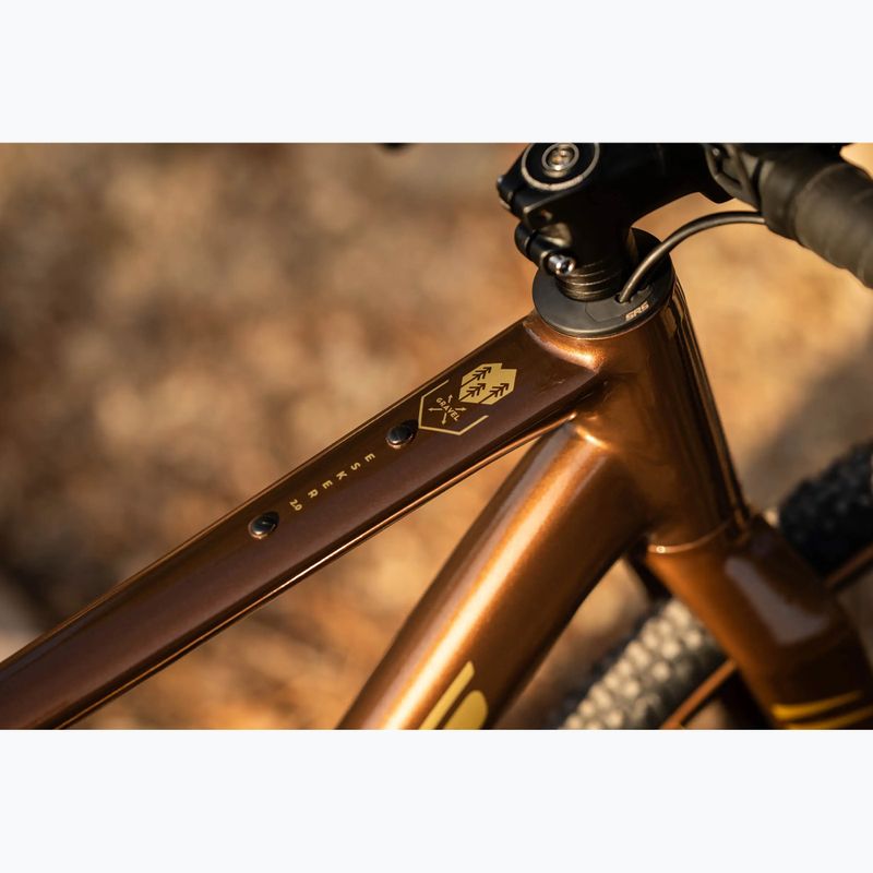 Bicicletă gravel KROSS Esker 2.0 brown/beige/gloss 18