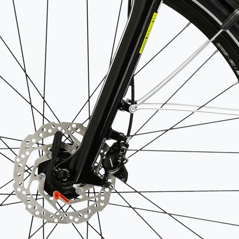 Bicicletă de trekking pentru bărbați KROSS Trans 5.0 brown/silver/gloss 7