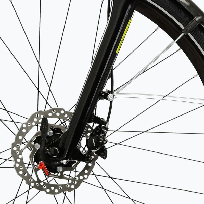 Bicicletă de trekking pentru bărbați KROSS Trans 5.0 grey/navy/gloss 7