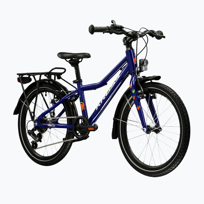 Bicicletă pentru copii KROSS Level Mini 3.0 Eq navy blue/white/gloss 2