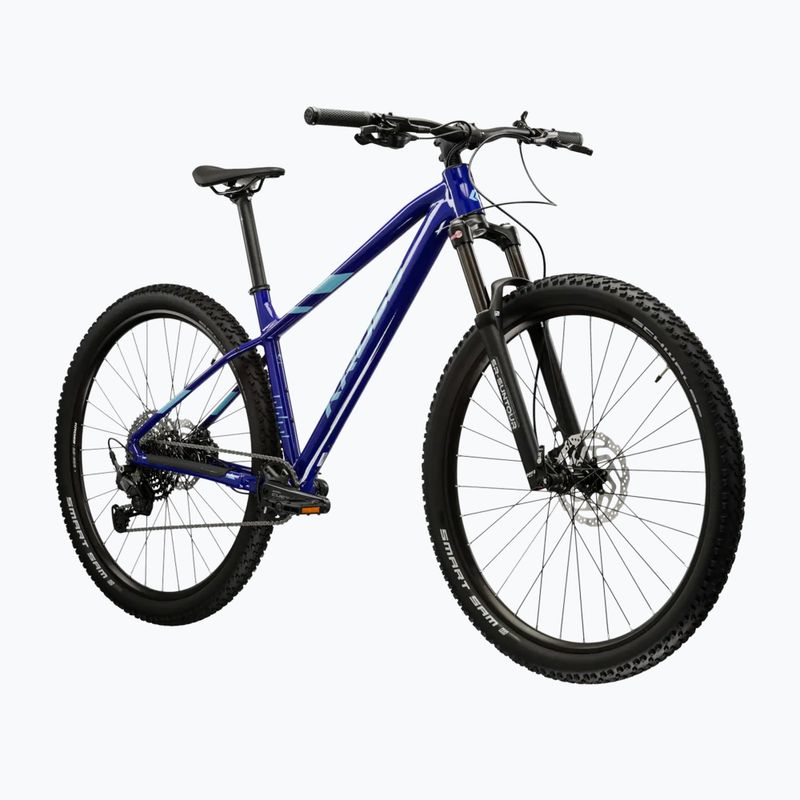 Bicicletă de munte KROSS Level 5.0 navy blue/sky blue/gloss 2