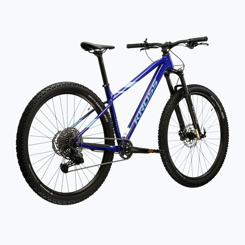 Bicicletă de munte KROSS Level 5.0 navy blue/sky blue/gloss 3