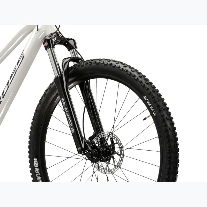 Bicicletă de munte pentru femei KROSS Lea 5.0 27,5" grey/navy blue/gloss 5