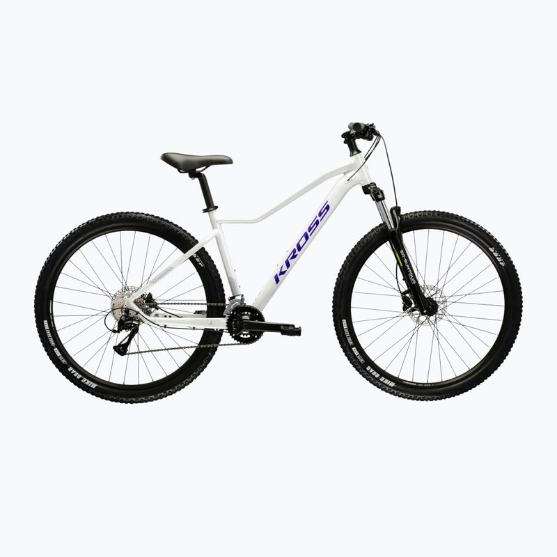 Bicicletă de munte pentru femei KROSS Lea 4.0 in 27.5 pearl/purple/gloss