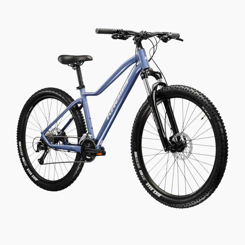 Bicicletă de munte pentru femei KROSS Lea 4.0 In 27.5 blue/silver/gloss 2