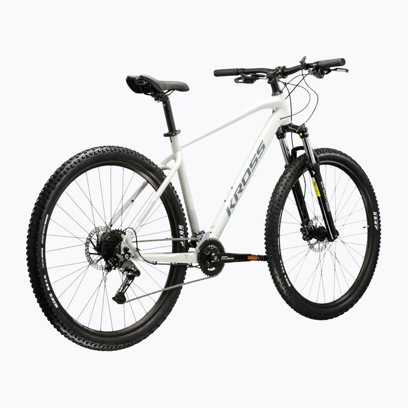 Bicicletă de munte KROSS Hexagon 5.0 27.5" 2025 grey/grey/gloss 3