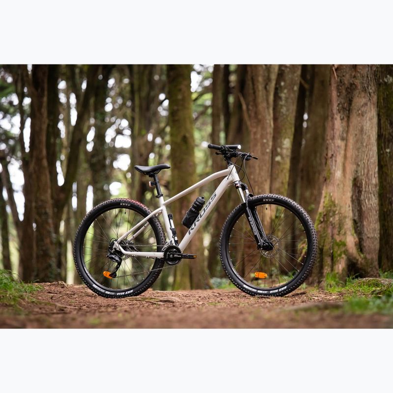 Bicicletă de munte KROSS Hexagon 5.0 27.5" 2025 grey/grey/gloss 13