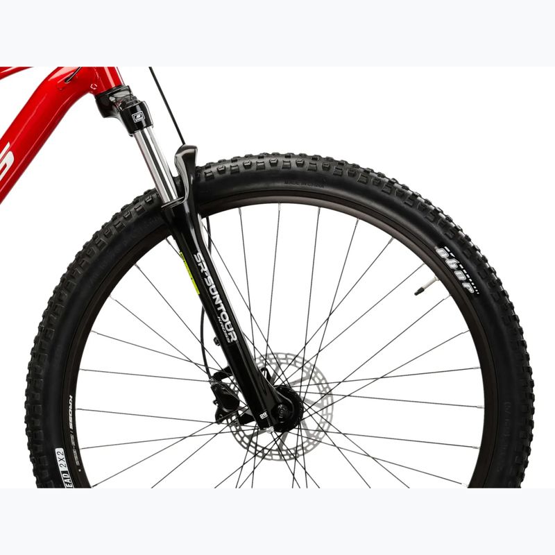 Bicicletă de munte KROSS Hexagon 4.0 29" red/silver/gloss 6