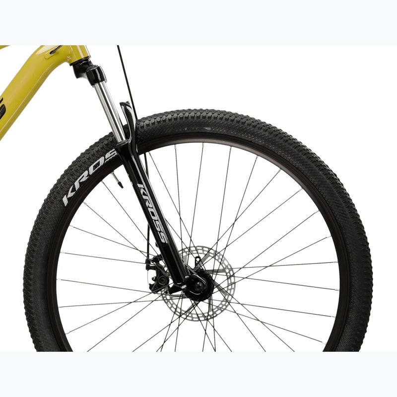 Bicicletă de munte KROSS Hexagon 3.0 27,5" brown/black/gloss 6