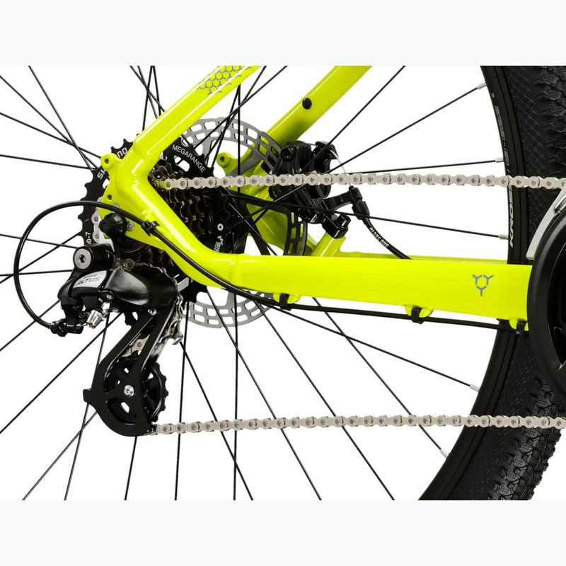 Bicicletă de munte KROSS Hexagon 2.0 27,5" lime/blue/gloss 8
