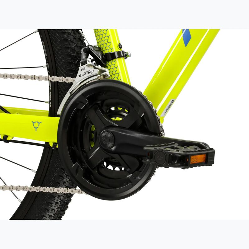 Bicicletă de munte KROSS Hexagon 2.0 27,5" lime/blue/gloss 9