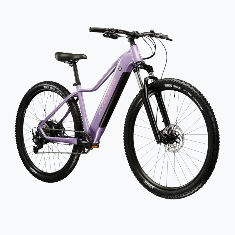 Bicicletă electrică pentru femei KROSS Lea Boost 1.0 522Wh purple/pink/gloss 2