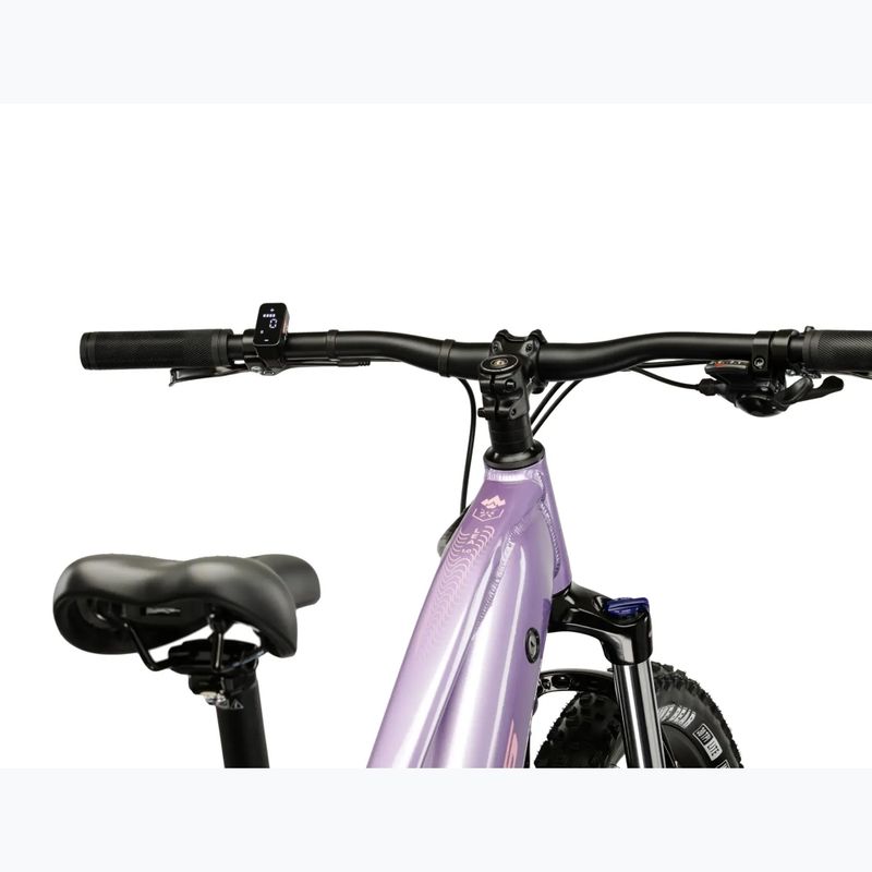 Bicicletă electrică pentru femei KROSS Lea Boost 1.0 522Wh purple/pink/gloss 13