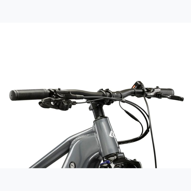 Bicicletă electrică KROSS Hexagon Boost 1.0 522Wh grey/grey/gloss 4