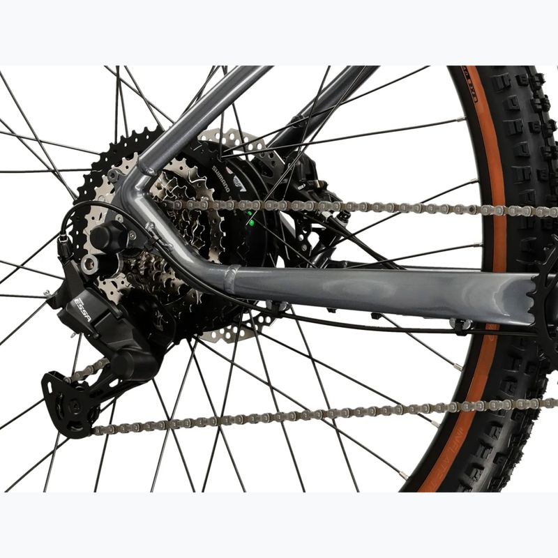 Bicicletă electrică KROSS Hexagon Boost 1.0 522Wh grey/grey/gloss 8
