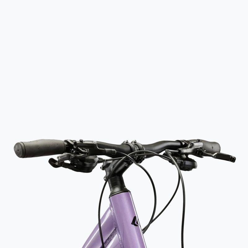 Bicicletă cross pentru femei KROSS Evado 5.0 In purple/black/gloss 4