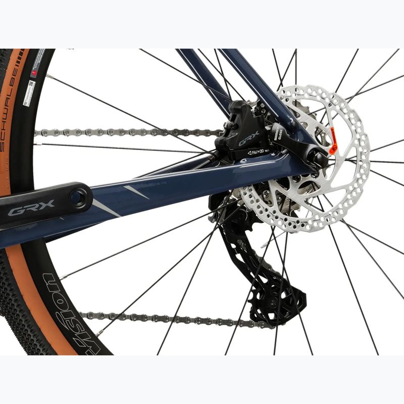 Bicicletă gravel KROSS Esker 8.0 navy/blue/gloss 12